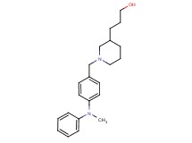 3-(1-{4-[methyl(phenyl)amino]benzyl}piperidin-3-yl)propan-1-ol