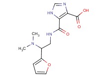 5-({[2-(dimethylamino)-2-(2-furyl)ethyl]amino}carbonyl)-1H-imidazole-4-carboxylic acid