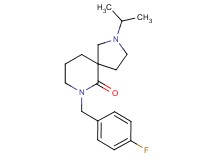 7-(4-fluorobenzyl)-2-isopropyl-2,7-diazaspiro[4.5]decan-6-one
