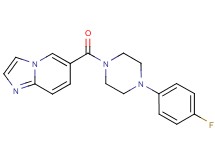 6-{[4-(4-fluorophenyl)piperazin-1-yl]carbonyl}imidazo[1,2-a]pyridine