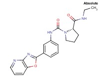 (2S)-N~2~-ethyl-N~1~-(3-[1,3]oxazolo[4,5-b]pyridin-2-ylphenyl)pyrrolidine-1,2-dicarboxamide