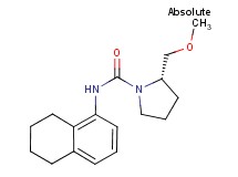 (2S)-2-(methoxymethyl)-N-(5,6,7,8-tetrahydronaphthalen-1-yl)pyrrolidine-1-carboxamide