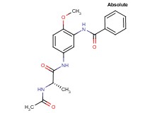 N-(5-{[(2S)-2-(acetylamino)propanoyl]amino}-2-methoxyphenyl)benzamide