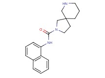 N-1-naphthyl-2,7-diazaspiro[4.5]decane-2-carboxamide hydrochloride