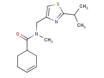 N-[(2-isopropyl-1,3-thiazol-4-yl)methyl]-N-methyl-3-cyclohexene-1-carboxamide