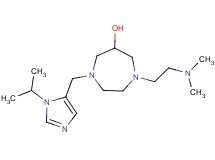 1-[2-(dimethylamino)ethyl]-4-[(1-isopropyl-1H-imidazol-5-yl)methyl]-1,4-diazepan-6-ol