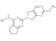 2-(2-ethyl-5,7-dihydro-6H-pyrrolo[3,4-d]pyrimidin-6-yl)-N-methyl-6,7-dihydro-5H-cyclopenta[d]pyrimidin-4-amine