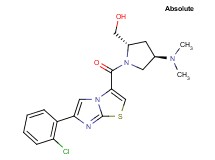 [(2S,4R)-1-{[6-(2-chlorophenyl)imidazo[2,1-b][1,3]thiazol-3-yl]carbonyl}-4-(dimethylamino)pyrrolidin-2-yl]methanol