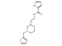 N-{2-[1-(2-furylmethyl)piperidin-3-yl]ethyl}-1H-pyrrole-2-carboxamide