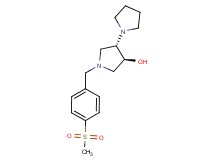 (3'S*,4'S*)-1'-[4-(methylsulfonyl)benzyl]-1,3'-bipyrrolidin-4'-ol