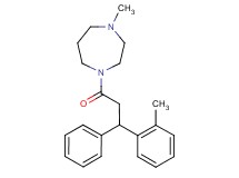 1-methyl-4-[3-(2-methylphenyl)-3-phenylpropanoyl]-1,4-diazepane
