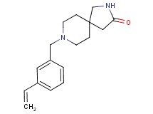 8-(3-vinylbenzyl)-2,8-diazaspiro[4.5]decan-3-one