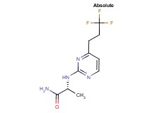 N~2~-[4-(3,3,3-trifluoropropyl)pyrimidin-2-yl]-D-alaninamide