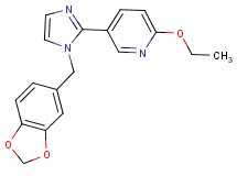 5-[1-(1,3-benzodioxol-5-ylmethyl)-1H-imidazol-2-yl]-2-ethoxypyridine