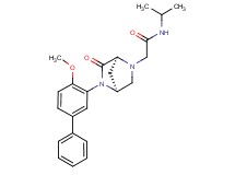 N-isopropyl-2-[(1S*,4S*)-5-(4-methoxy-3-biphenylyl)-6-oxo-2,5-diazabicyclo[2.2.1]hept-2-yl]acetamide
