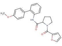 1-(2-furoyl)-N-(4'-methoxy-2-biphenylyl)prolinamide