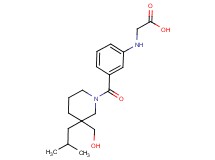 [(3-{[3-(hydroxymethyl)-3-isobutylpiperidin-1-yl]carbonyl}phenyl)amino]acetic acid
