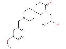 2-(2-hydroxypropyl)-9-(3-methoxybenzyl)-2,9-diazaspiro[5.5]undecan-3-one