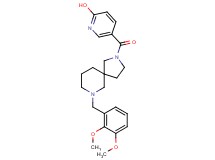 5-{[7-(2,3-dimethoxybenzyl)-2,7-diazaspiro[4.5]dec-2-yl]carbonyl}-2-pyridinol