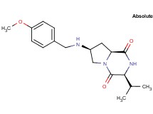(3S,7S,8aS)-3-isopropyl-7-[(4-methoxybenzyl)amino]hexahydropyrrolo[1,2-a]pyrazine-1,4-dione