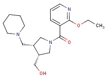 [(3R*,4R*)-1-[(2-ethoxypyridin-3-yl)carbonyl]-4-(piperidin-1-ylmethyl)pyrrolidin-3-yl]methanol