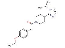 1-[(4-ethoxyphenyl)acetyl]-4-(1-isopropyl-1H-imidazol-2-yl)piperidine