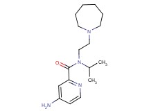 4-amino-N-(2-azepan-1-ylethyl)-N-isopropylpyridine-2-carboxamide