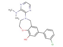 7-(3-chlorophenyl)-4-[3-(dimethylamino)pyrazin-2-yl]-2,3,4,5-tetrahydro-1,4-benzoxazepin-9-ol