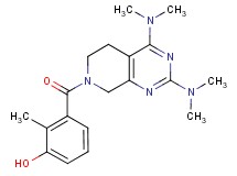 3-{[2,4-bis(dimethylamino)-5,8-dihydropyrido[3,4-d]pyrimidin-7(6H)-yl]carbonyl}-2-methylphenol