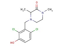 4-(2,6-dichloro-3-hydroxybenzyl)-1,3-dimethylpiperazin-2-one
