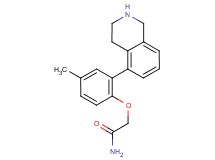 2-[4-methyl-2-(1,2,3,4-tetrahydroisoquinolin-5-yl)phenoxy]acetamide