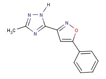 3-methyl-5-(5-phenylisoxazol-3-yl)-1H-1,2,4-triazole