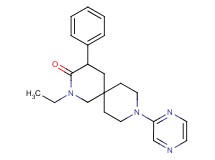 2-ethyl-4-phenyl-9-(2-pyrazinyl)-2,9-diazaspiro[5.5]undecan-3-one
