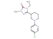 5-[1-(5-chloropyridin-2-yl)piperidin-3-yl]-4-ethyl-2-methyl-2,4-dihydro-3H-1,2,4-triazol-3-one