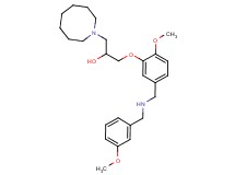 1-(1-azocanyl)-3-(2-methoxy-5-{[(3-methoxybenzyl)amino]methyl}phenoxy)-2-propanol