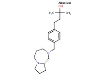 4-{4-[(9aS)-hexahydro-1H-pyrrolo[1,2-a][1,4]diazepin-2(3H)-ylmethyl]phenyl}-2-methyl-2-butanol