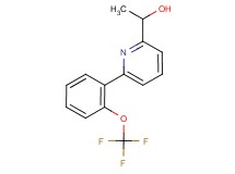 1-{6-[2-(trifluoromethoxy)phenyl]pyridin-2-yl}ethanol