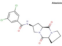 3,5-dichloro-N-[(2S,5aS,10aS)-5,10-dioxooctahydro-1H,5H-dipyrrolo[1,2-a:1',2'-d]pyrazin-2-yl]benzamide