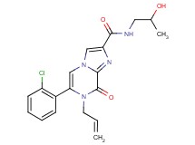 7-allyl-6-(2-chlorophenyl)-N-(2-hydroxypropyl)-8-oxo-7,8-dihydroimidazo[1,2-a]pyrazine-2-carboxamide