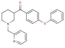(4-phenoxyphenyl)[1-(2-pyridinylmethyl)-3-piperidinyl]methanone