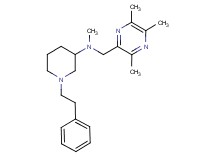 N-methyl-1-(2-phenylethyl)-N-[(3,5,6-trimethyl-2-pyrazinyl)methyl]-3-piperidinamine