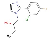 1-[2-(2-chloro-4-fluorophenyl)-1H-imidazol-1-yl]butan-2-ol