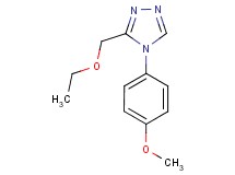 3-(ethoxymethyl)-4-(4-methoxyphenyl)-4H-1,2,4-triazole
