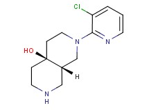 rel-(4aS,8aS)-2-(3-chloro-2-pyridinyl)octahydro-2,7-naphthyridin-4a(2H)-ol dihydrochloride