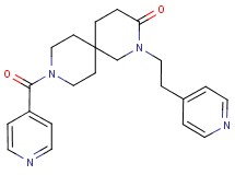 9-isonicotinoyl-2-(2-pyridin-4-ylethyl)-2,9-diazaspiro[5.5]undecan-3-one