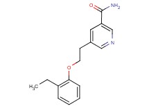 5-[2-(2-ethylphenoxy)ethyl]nicotinamide
