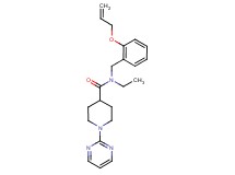 N-[2-(allyloxy)benzyl]-N-ethyl-1-pyrimidin-2-ylpiperidine-4-carboxamide