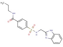 4-{[(1H-benzimidazol-2-ylmethyl)amino]sulfonyl}-N-propylbenzamide