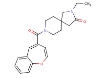 8-(1-benzoxepin-4-ylcarbonyl)-2-ethyl-2,8-diazaspiro[4.5]decan-3-one