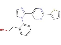 2-(2-{2-[2-(2-thienyl)pyrimidin-5-yl]-1H-imidazol-1-yl}phenyl)ethanol